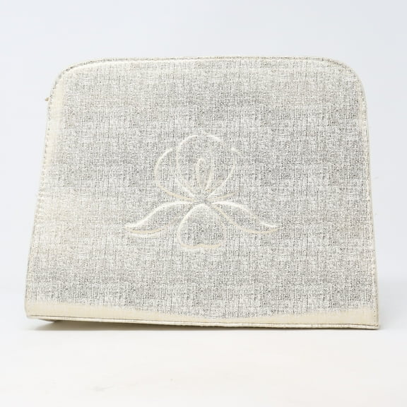 Edl Gold And Whiter Shimmery Cosmetic Bag / New