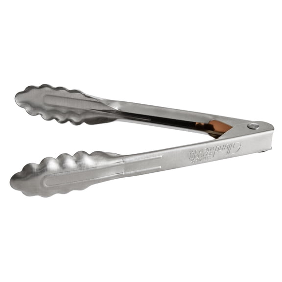 Edlund 4407HDL 44 Series 7" Heavy-Duty Scallop Utility Tongs with Lock