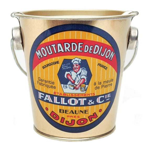 Edmond Fallot Dijon Mustard 15.8Oz Jar Inside Tin Pail
