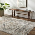 thumbnail image 1 of Livabliss Area Rugs for Living Room, 5x7 Edmonton Traditional Cream Rug, Bedroom Dining Room Home Decor Stain Resistant Carpet (5'3" x 7'), 1 of 6