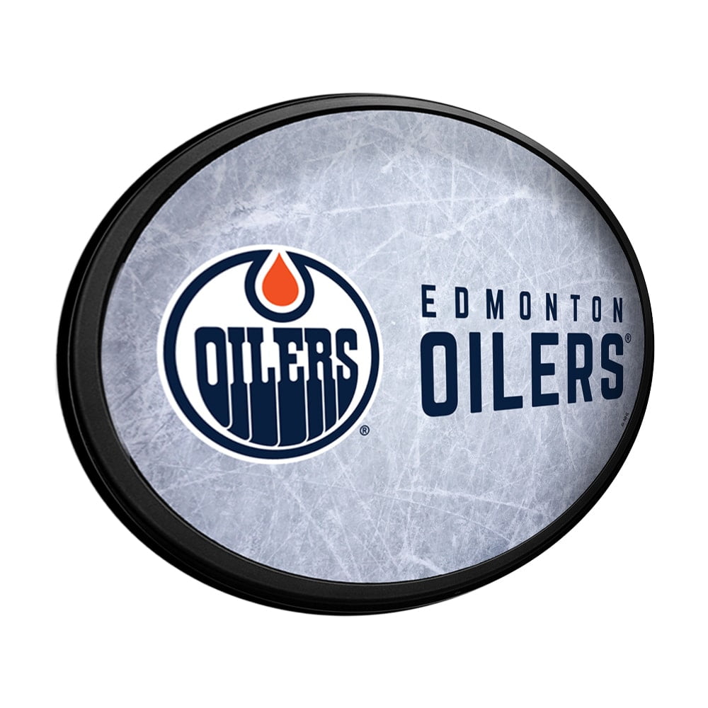 Edmonton Oilers 18'' x 14'' Team Slimline Illuminated Wall Sign ...
