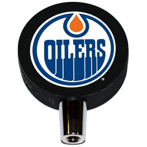 Edmonton Basic Series Hockey Puck Beer Tap Handle