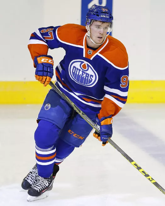 Edmonton Oilers CONNOR MCDAVID Glossy Multi-size Photo NHL Hockey Print ...