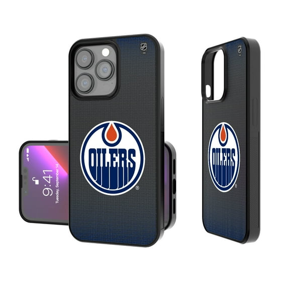 Keyscaper Edmonton Oilers Bump Case with 8.2ft Drop Protection