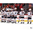 thumbnail image 1 of Edmonton Oilers Unsigned 2019-20 Team Celebration Photo, 1 of 1