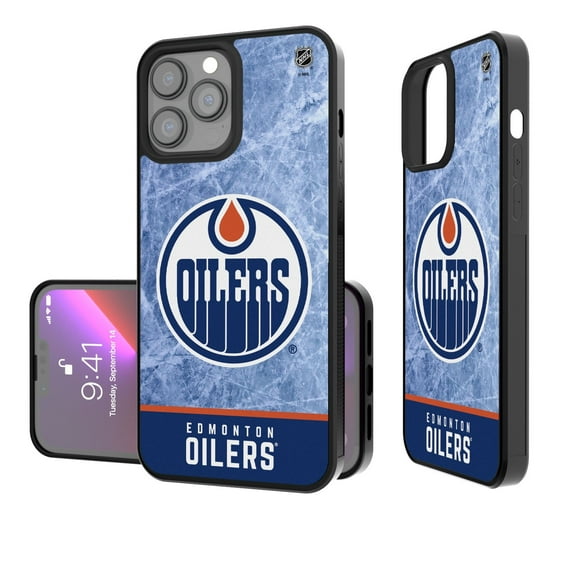 Edmonton Oilers iPhone Bump Ice Design Case