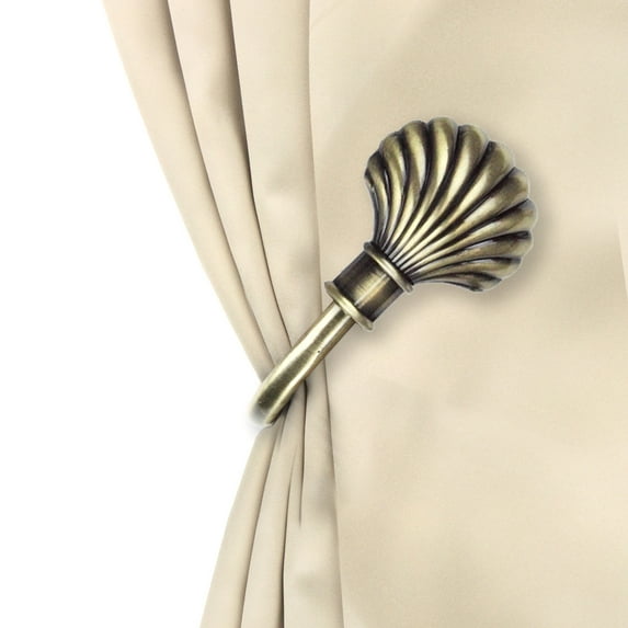 Edmud Holdback Pair - Antique Brass,(4823-034)