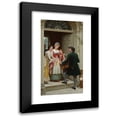 thumbnail image 1 of Edmund Blair Leighton 11x18 Black Modern Framed Museum Art Print Titled - Ribbons and Laces for Very Pretty Faces (1902), 1 of 5