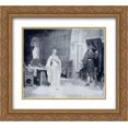 thumbnail image 1 of Edmund Blair Leighton 2x Matted 24x20 Gold Ornate Framed Art Print 'Lady Godiva', 1 of 2