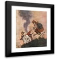 thumbnail image 1 of Edmund Dulac 15x18 Black Modern Framed Museum Art Print Titled - The Snow Queen Pl 1 (1911), 1 of 5