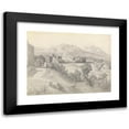 thumbnail image 1 of Edmund Kanoldt 24x19 Black Modern Framed Museum Art Print Titled - View of Benevento (1874), 1 of 5