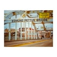 thumbnail image 1 of Edmund Pettus Bridge - Selma Alabama Photography Bridge Architecture Cityscape Vintage Travel Poster Street Photography Unframed Wall Art Print 9 x 12 inches, 1 of 4