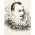 thumbnail image 1 of Edmund Spenser Circa 1552 To 1599 English Poet Laureate Author of The Faerie Queen From The National & Domestic Historical Poster Print - 12 x 16, 1 of 1
