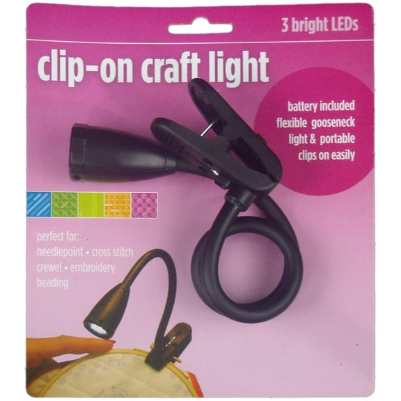 Edmunds Clip-On All Purpose Light, Black