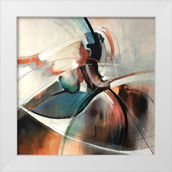 Edmunds, Sydney 12x12 White Modern Wood Framed Museum Art Print Titled - Mixture