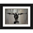 thumbnail image 1 of Edmunds, Sydney 24x17 Black Ornate Wood Framed with Double Matting Museum Art Print Titled - The Start to the Finish, 1 of 4