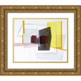 thumbnail image 1 of Edmunds, Sydney 32x26 Gold Ornate Wood Framed with Double Matting Museum Art Print Titled - Mixtape II, 1 of 4