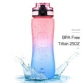 thumbnail image 1 of ‎Edmyre 25 fl oz Sports Water Bottle for School Kids  Adults ,Reusable BPA Free  Leakproof for Fitness, 1 of 5