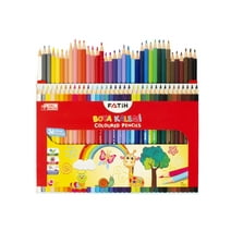 Edna Home Colored Pencils (36ct), Kids Pencils Set, Art Supplies, Great for Coloring Books, Classroom Pencils, Special Bonding Systems, Nontoxic, 36 Different Color, Ages 3+