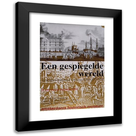 Edo Mulder 11x14 Black Modern Framed Museum Art Print Titled - A Mirrored World (1994)