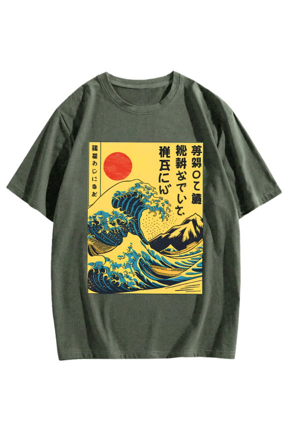Edo Period landscape Painting T-shirt-