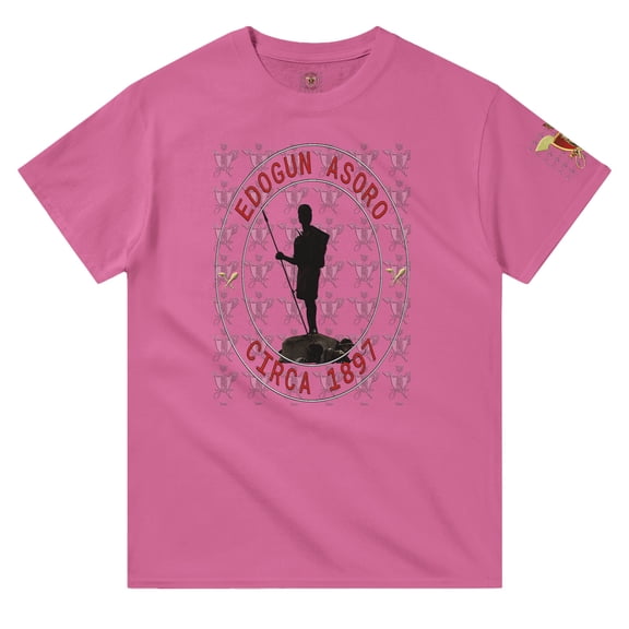 Edogun Asoro Heavyweight Unisex T-Shirt - Azalea