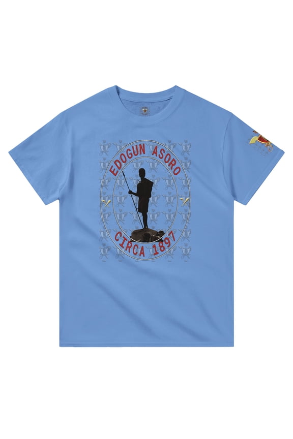 Edogun Asoro Heavyweight Unisex T-Shirt - Carolina Blue