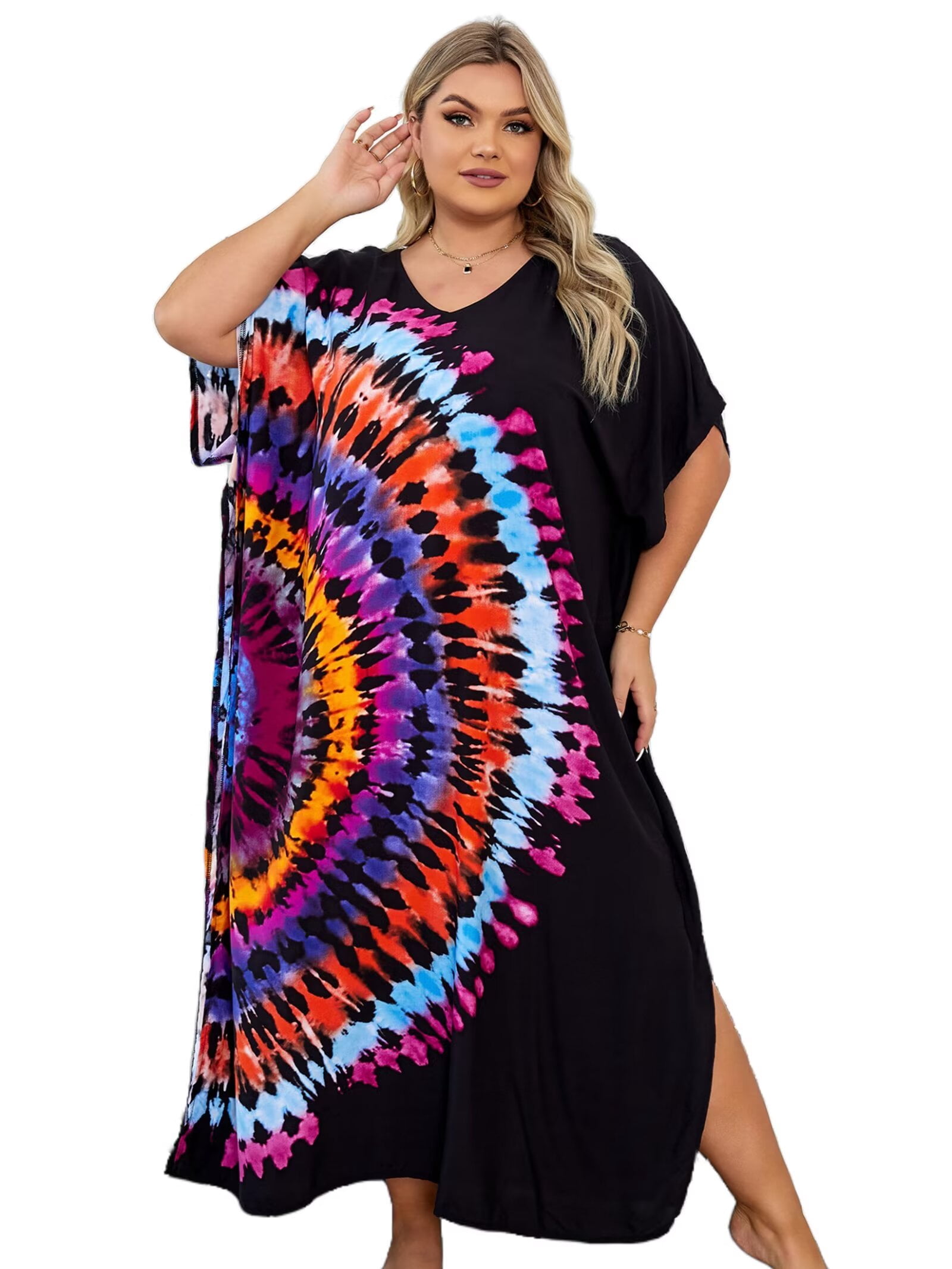 Wave Kaftan Dress main image 1