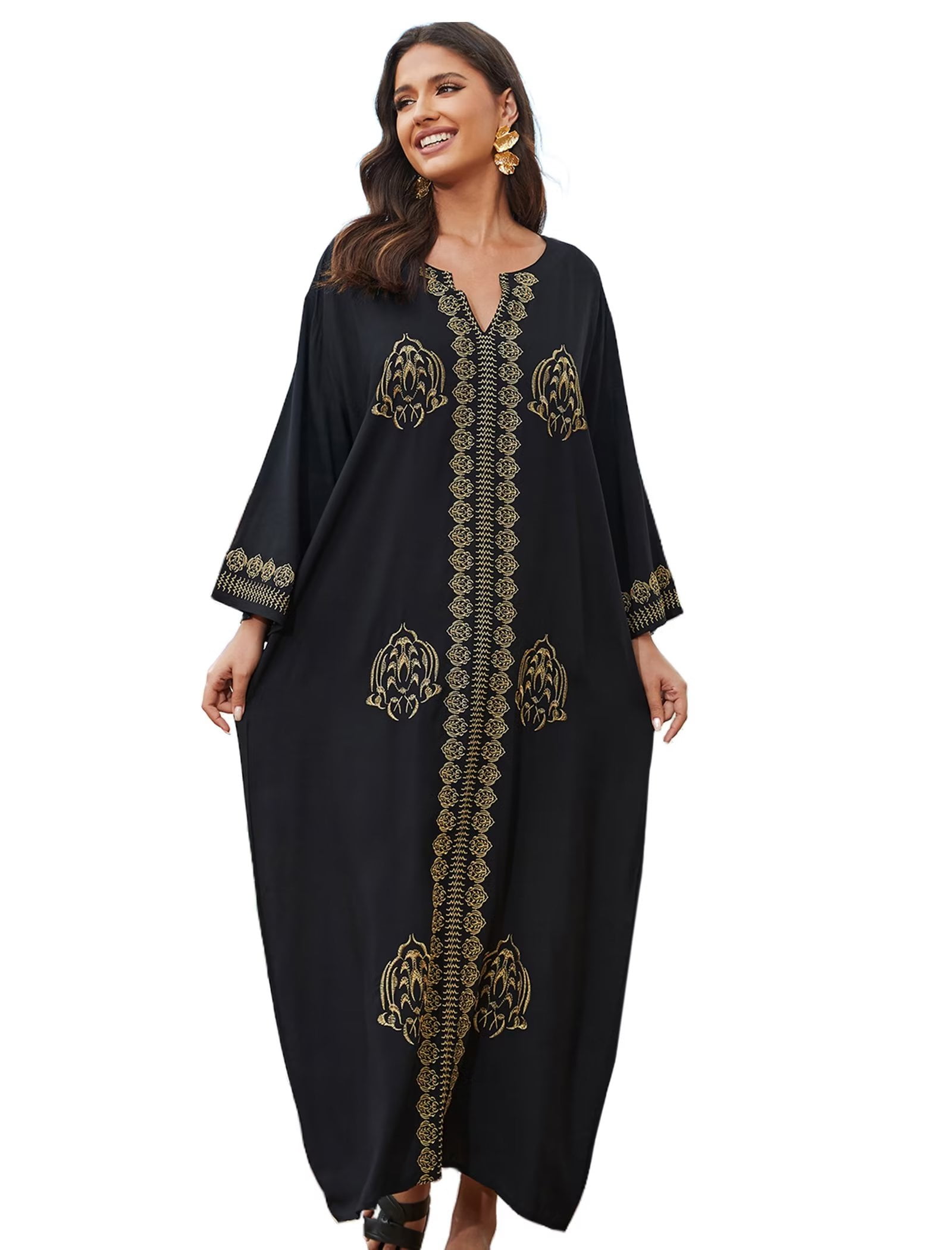 Linen maxi shirt dress 0518# Linen maxi shirt dress 0518#