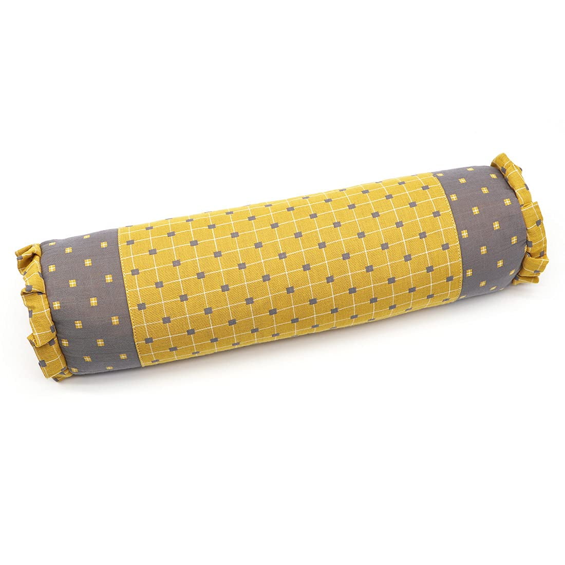 Edomi Buckwheat Neck Roll Pillow Cervical Bolster Pillow Cylinder