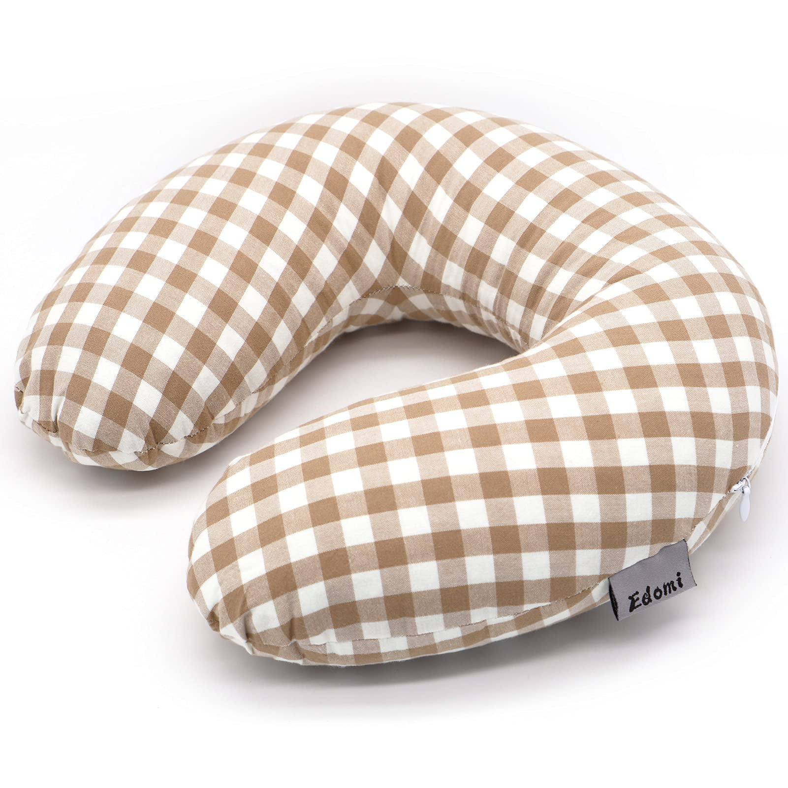 Edomi Buckwheat Pillow for Neck Pain Neck Pillow Comfortable U Shaped