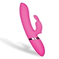 thumbnail image 1 of Edonista Luna Rabbit Vibrator – Quiet Motor, Rechargeable Pink Silicone, 1 of 7