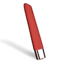 Edonista Quinn - 10 modes Silicone Bullet Vibrator - Red