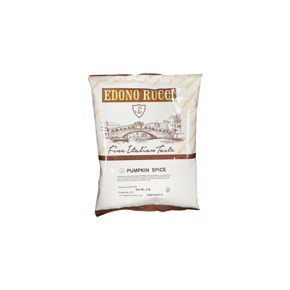 Edono Rucci Pumpkin Spice Cappuccino Mix, 2 Lb Bag