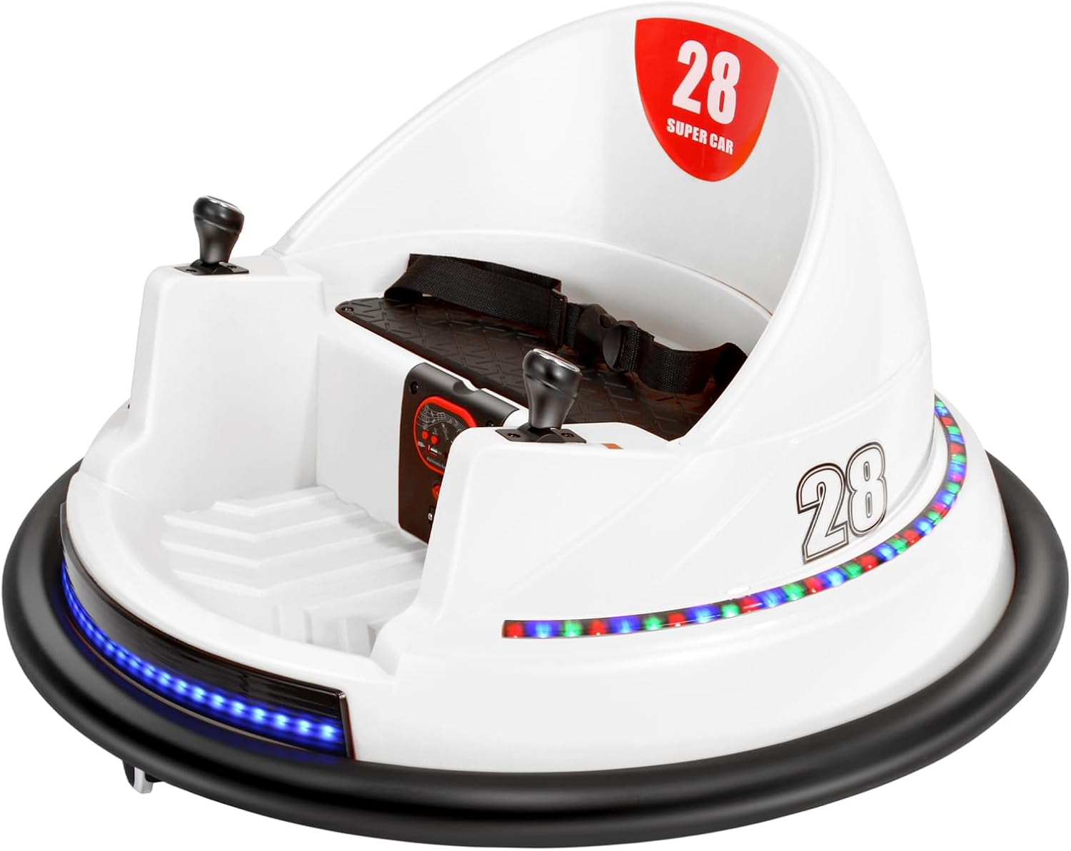 Edostory 6V Electric Ride On Bumper Car for Kids, 1.58 Years Old Baby