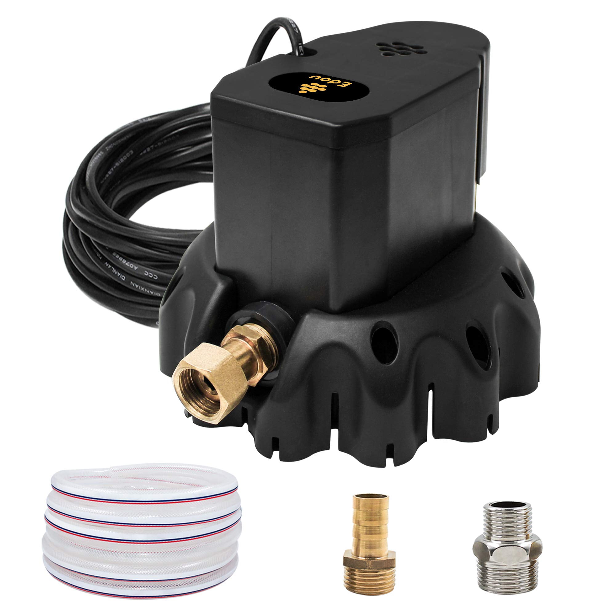 Edou Automatic Swimming Pool Cover Pump 1200 Gph16-Hp110Vincluding 16