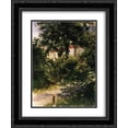 thumbnail image 1 of Edouard Manet 2x Matted 20x24 Black Ornate Framed Art Print 'A Corner of the Garden in Rueil', 1 of 2