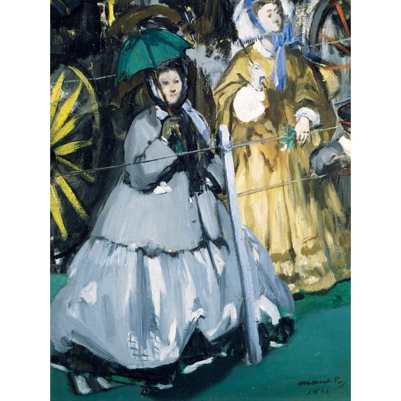 Edouard Manet Women At The Races Extra Large Art Print Wall Mural Poster Premium XL