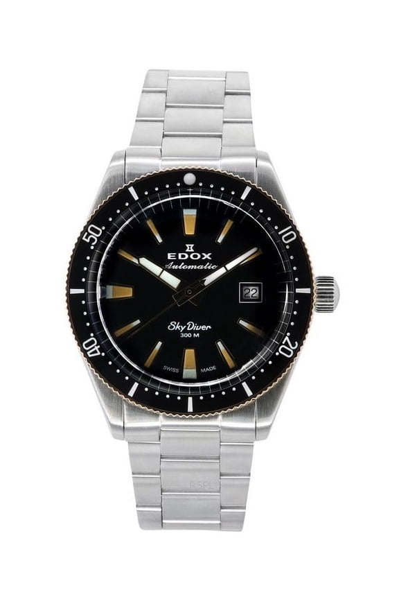 Skydiver Limited Edition Black Dial Automatic Diver's 80126357RNMNIRB 300M Men's Watch