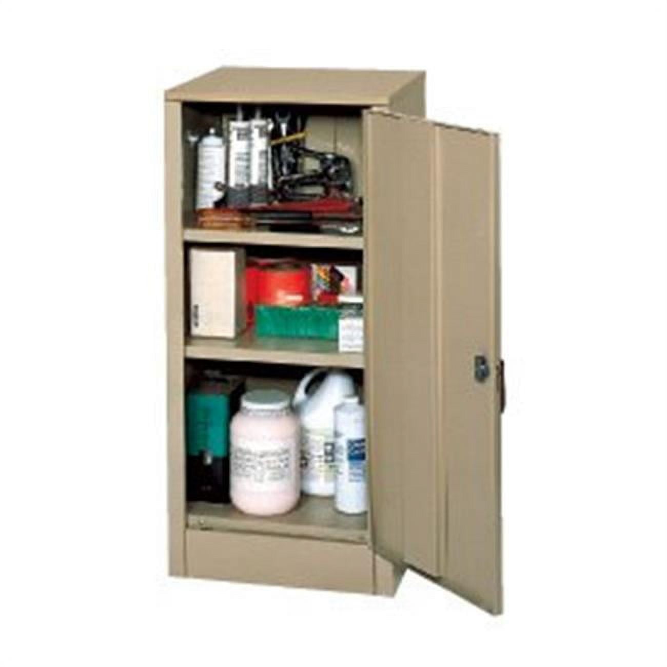 Edsal 6604TN 18 in. W x 42 in. H x 18 in. D Tan Heavy Gauge Steel