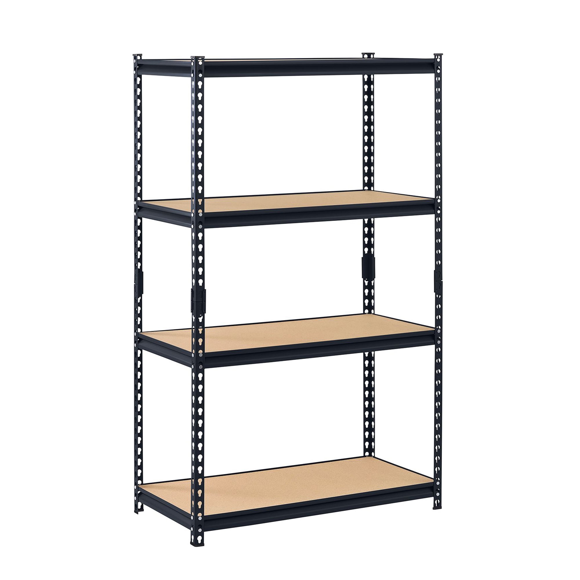 Edsal Adjustable 4 Shelf Steel Storage Organization Shelving Unit