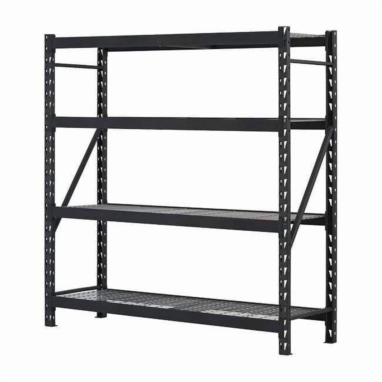 Freestanding Bulk Storage Rack, 4 Shelves, 78