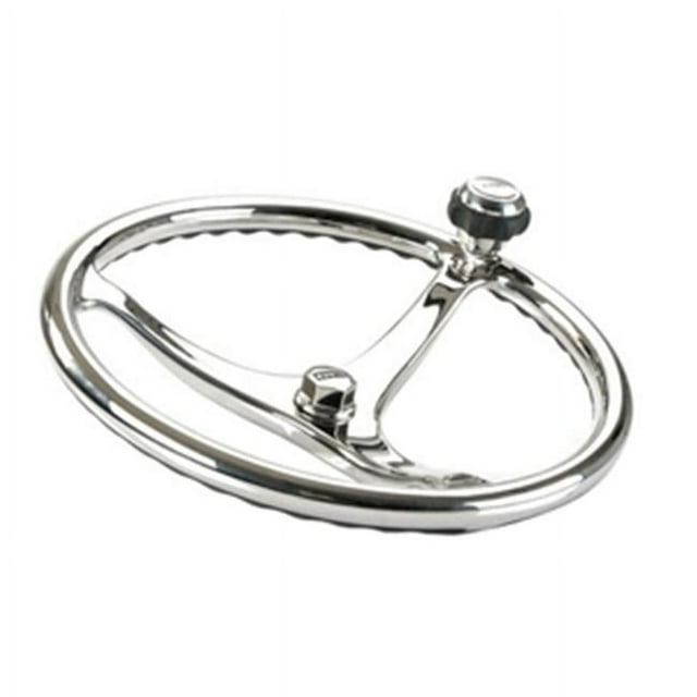 Edson Marine 1710ST13KIT Edson 13 .in SS Comfort Grip Steering Wheel