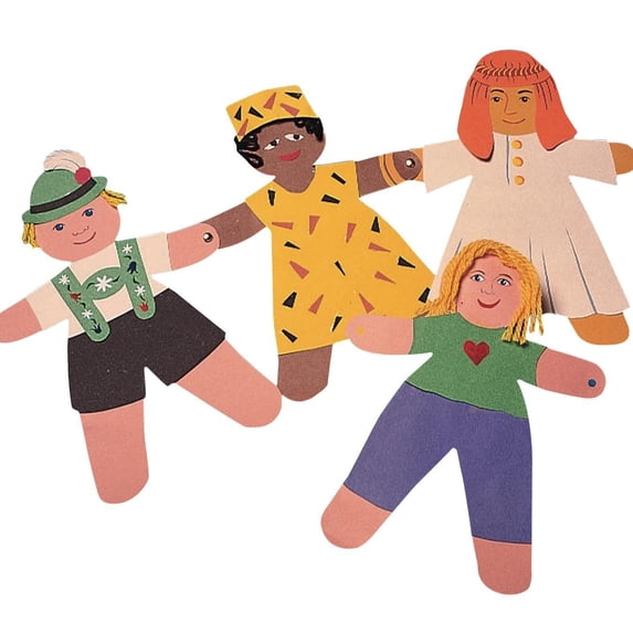 EduCraft® Kids of All Nations Craft Kit (Pack of 24)