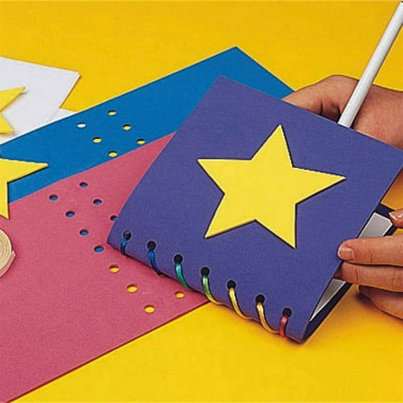 EduCraft Super Foam Memory Book Craft Kit, Pack of 24