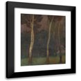 thumbnail image 1 of Eduard Ameseder 12x14 Black Modern Framed Museum Art Print Titled - Lower Austrian Tree Landscape (1902), 1 of 5