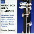 thumbnail image 1 of Eduard Brunner - Works for Solo Clarinet - Music & Performance - CD, 1 of 1