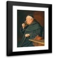 thumbnail image 1 of Eduard von Grützner 11x14 Black Modern Framed Museum Art Print Titled - The Connoisseur, 1 of 5