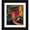 thumbnail image 1 of Eduardo 15x17 Black Ornate Wood Framed with Double Matting Museum Art Print Titled - A Quiet Place II, 1 of 4