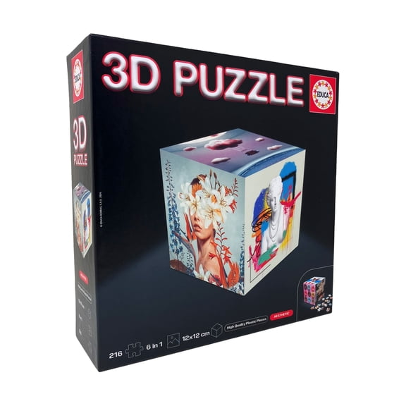 Educa 3D Cube Puzzle - Aesthetic: 216 Pcs